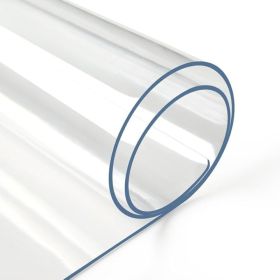 Clear Table Protector Mat -1.5mm Thickness Waterproof Heavy Duty PVC Table Cover For Dining Room Table (Option: 1.5mm-13x16inches)